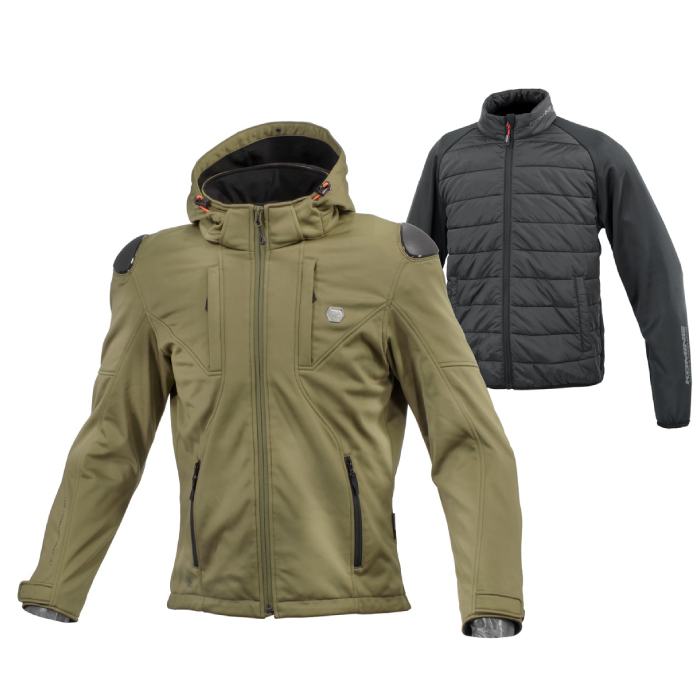 コミネ（Komine） ジャケット JK-6235 ハイプロテクトソフトシェル