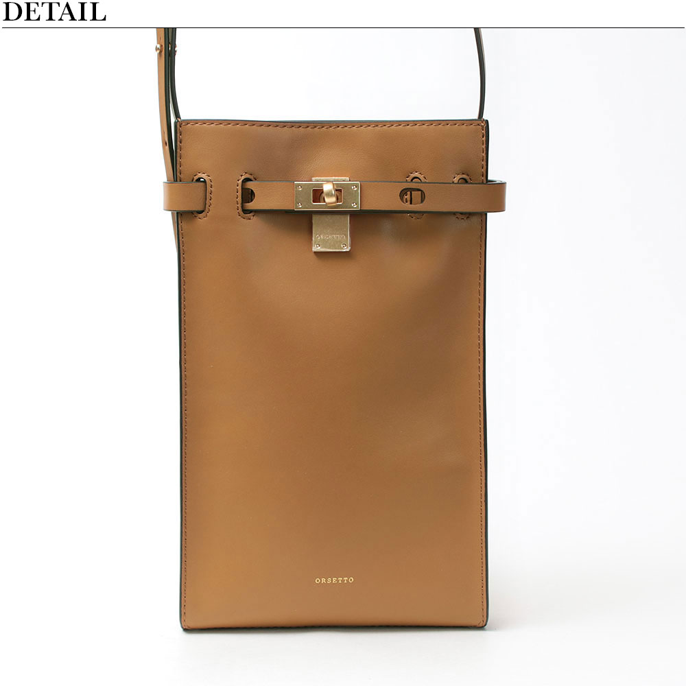 ORSETTO（オルセット） ショルダーバッグ 薄マチショルダー METALLO 01