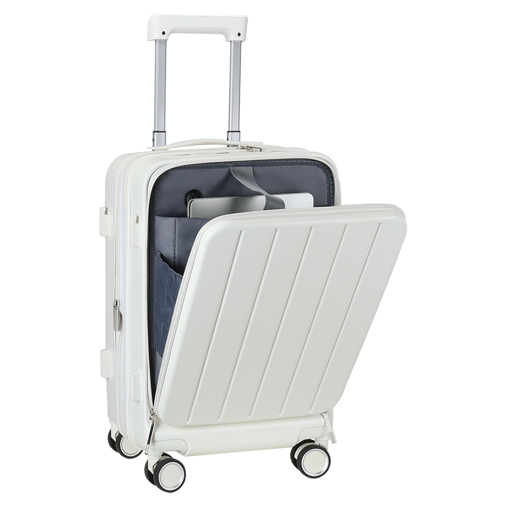 BARGOCH スーツケース キャリーケース フロントオープン 機内持ち込み