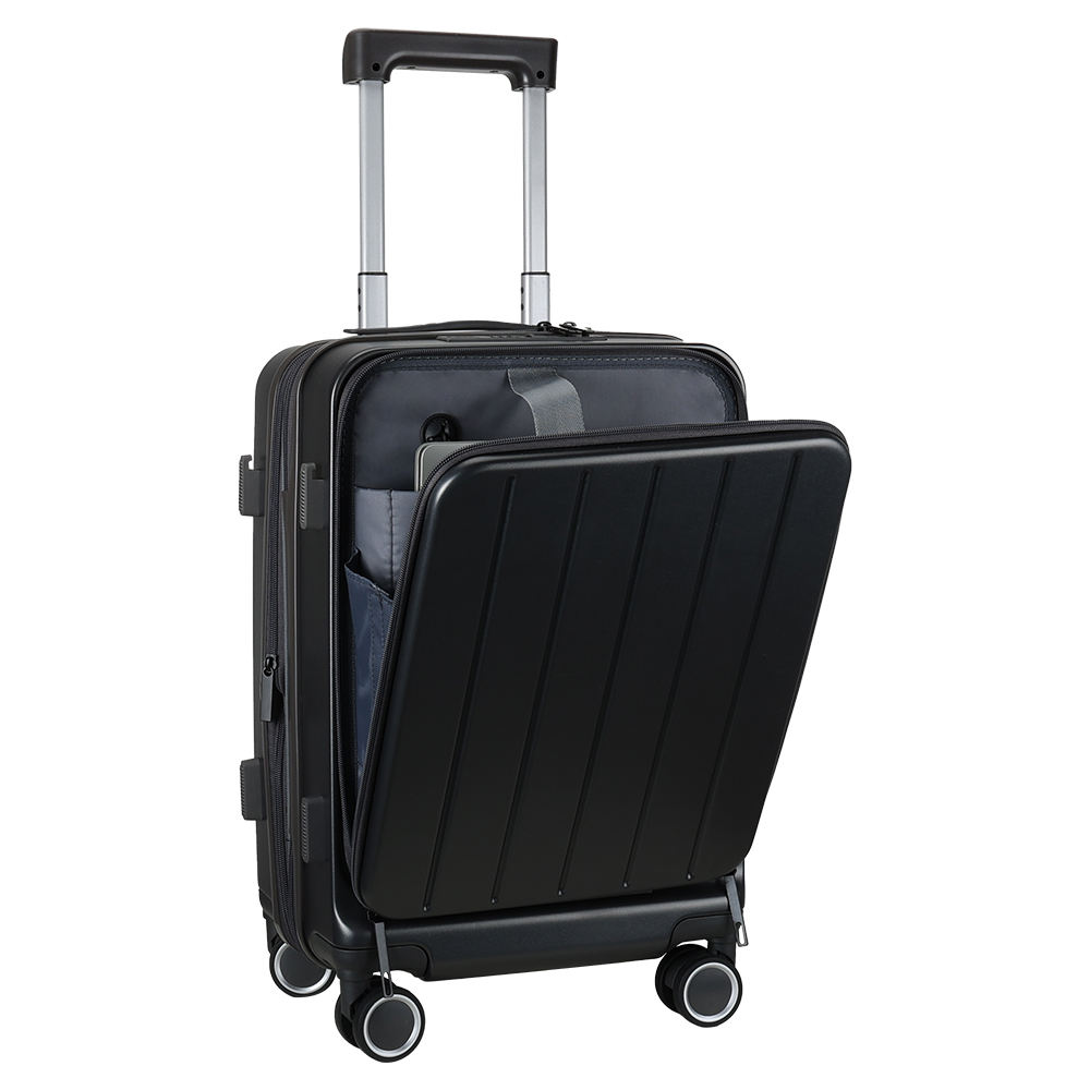 BARGOCH スーツケース キャリーケース フロントオープン 機内持ち込み