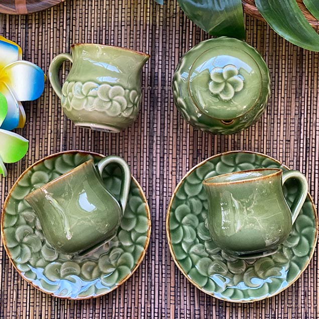 ジェンガラ コーヒー カップ＆ソーサー クリーマー シュガーポット