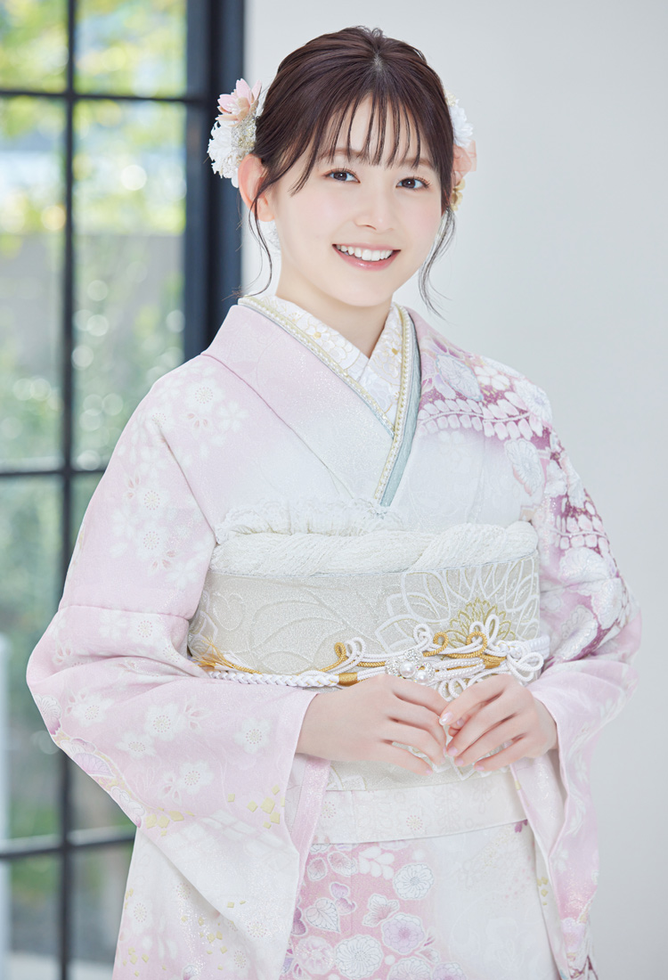 振袖レンタル 成人式 ピンク 辻が花 フルセット Allure セミオーダー