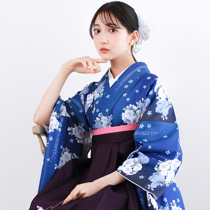 KYOETSU（京越） 袴4点セット 華やか EF 袴セット 卒業式 袴 セット