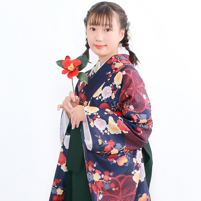 KYOETSU（京越） 袴セット ガールズ 【豪華安心袴4点セット】 卒業式