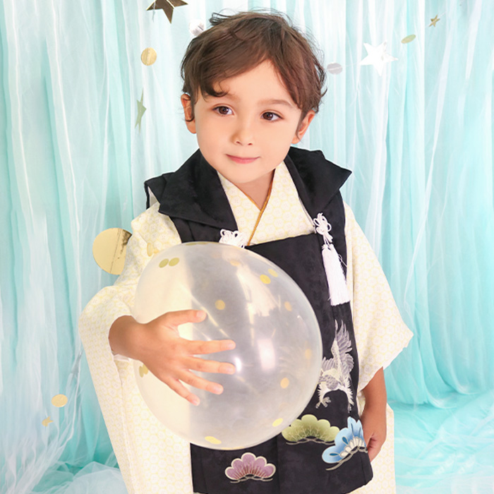 KYOETSU（京越） 【豪華安心8点フルセット】七五三 着物 3歳 男の子