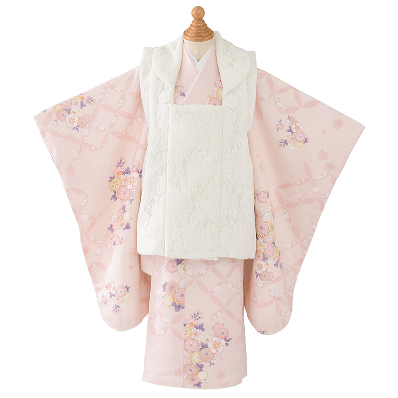 七五三 着物 3歳 被布 セット 女の子 フルセット 販売 3才 : 京の