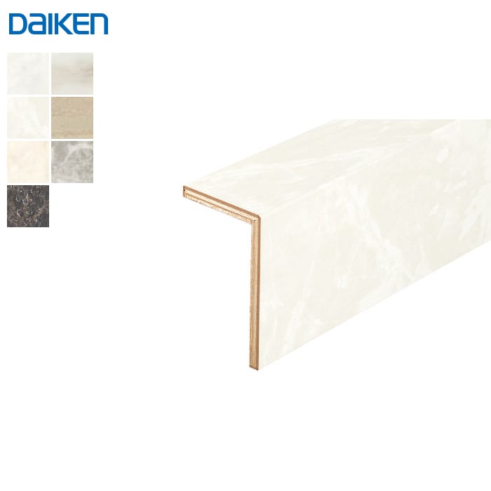 DAIKEN 框 玄関造作材 セレクト 石目柄(鏡面調仕上げ) 上り框(L型