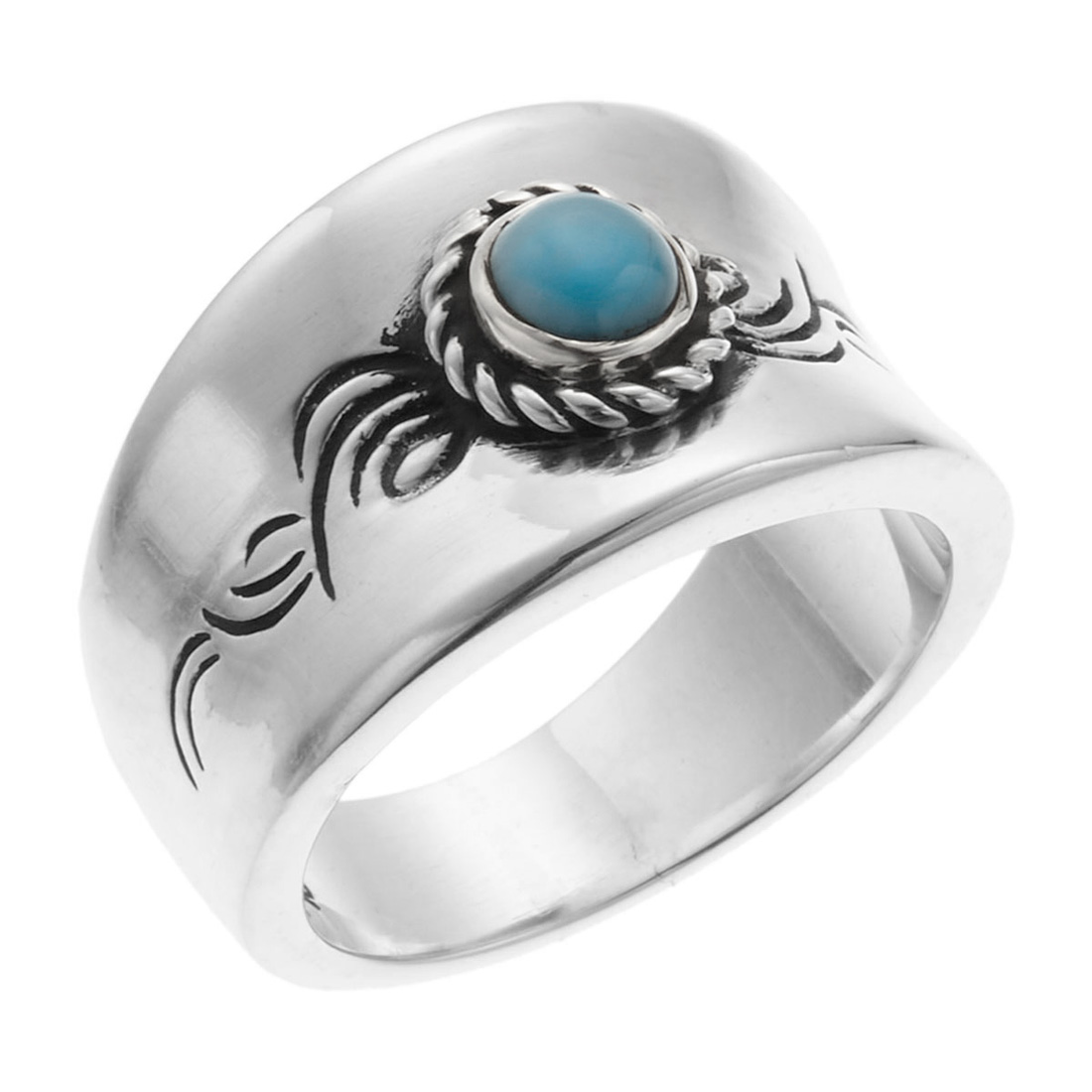 リング シルバー925 ターコイズ トルコ石 指輪 シンプル 上品 大人