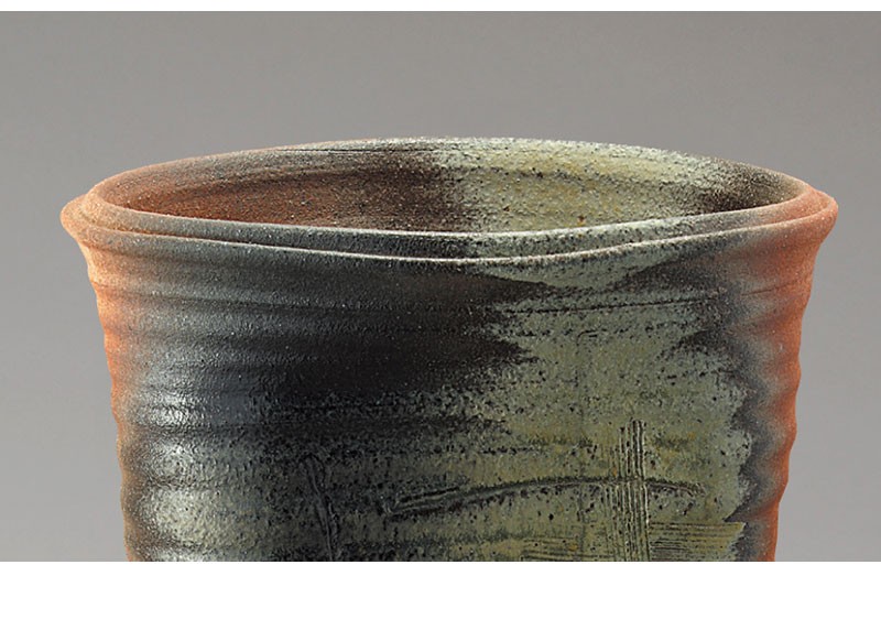 傘立て 信楽焼き 古陶窯変傘立 幅30 高さ44 陶器 NHK 信楽 朝ドラ