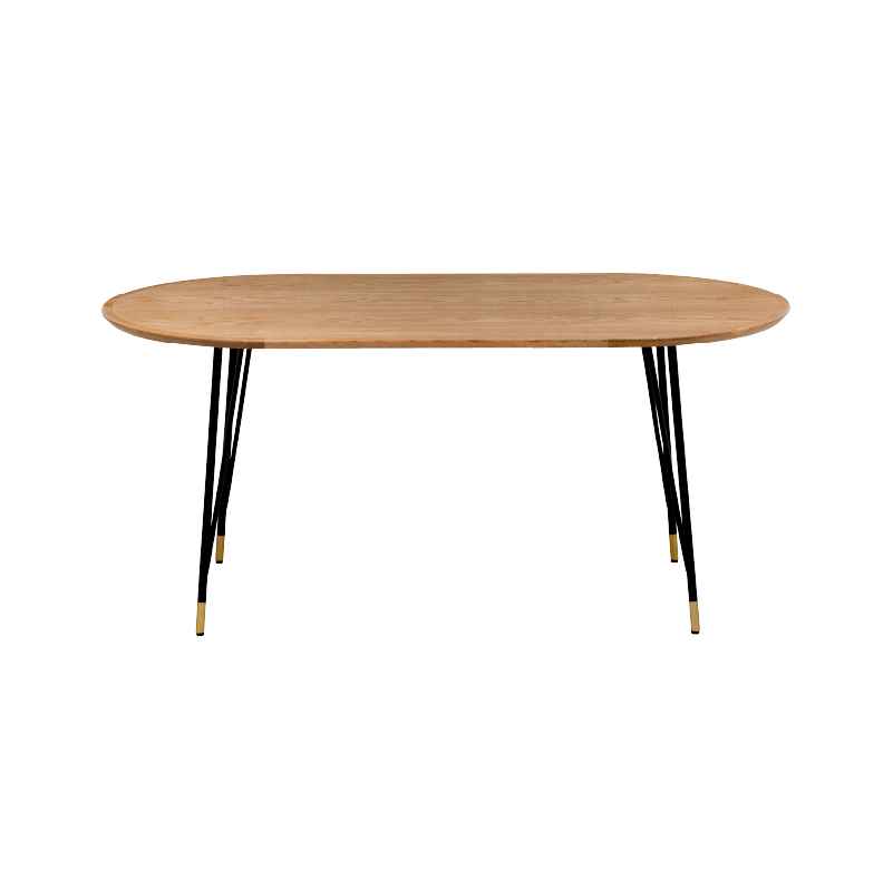 ダイニング テーブル 四人用 六人用 楕円テーブル 楕円型 無垢 木製