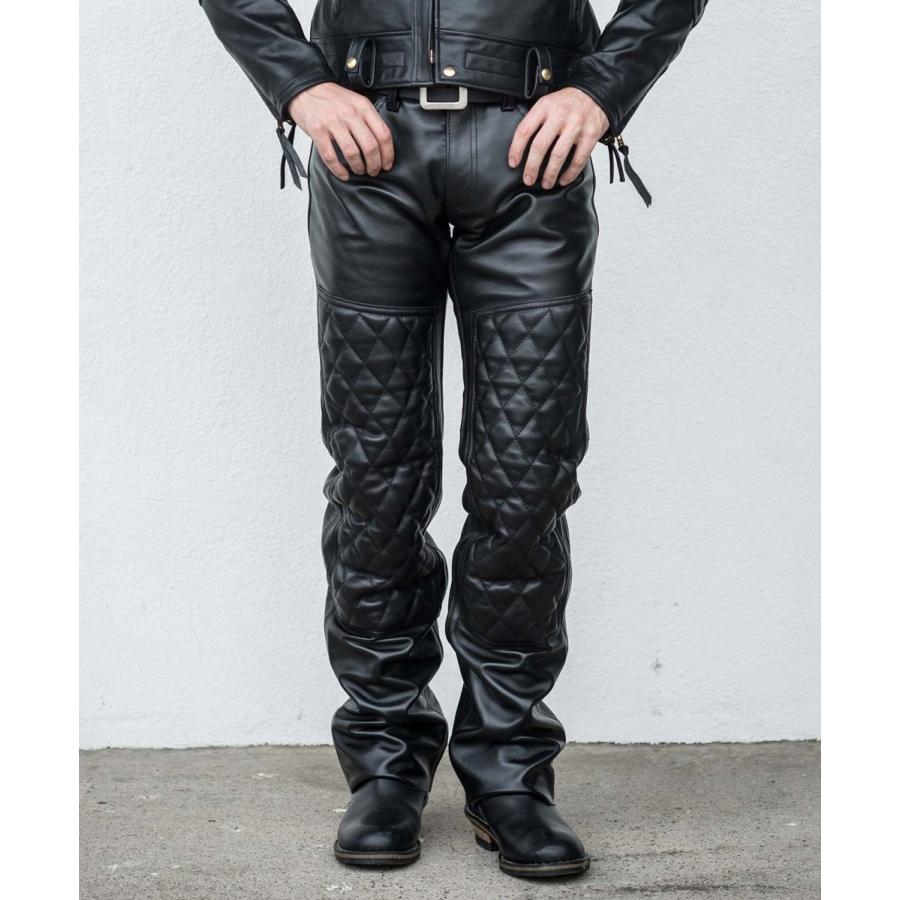 K'S LEATHER KADOYA EVO-PANTS 2 レザーパンツ ブラック : KADOYA公式
