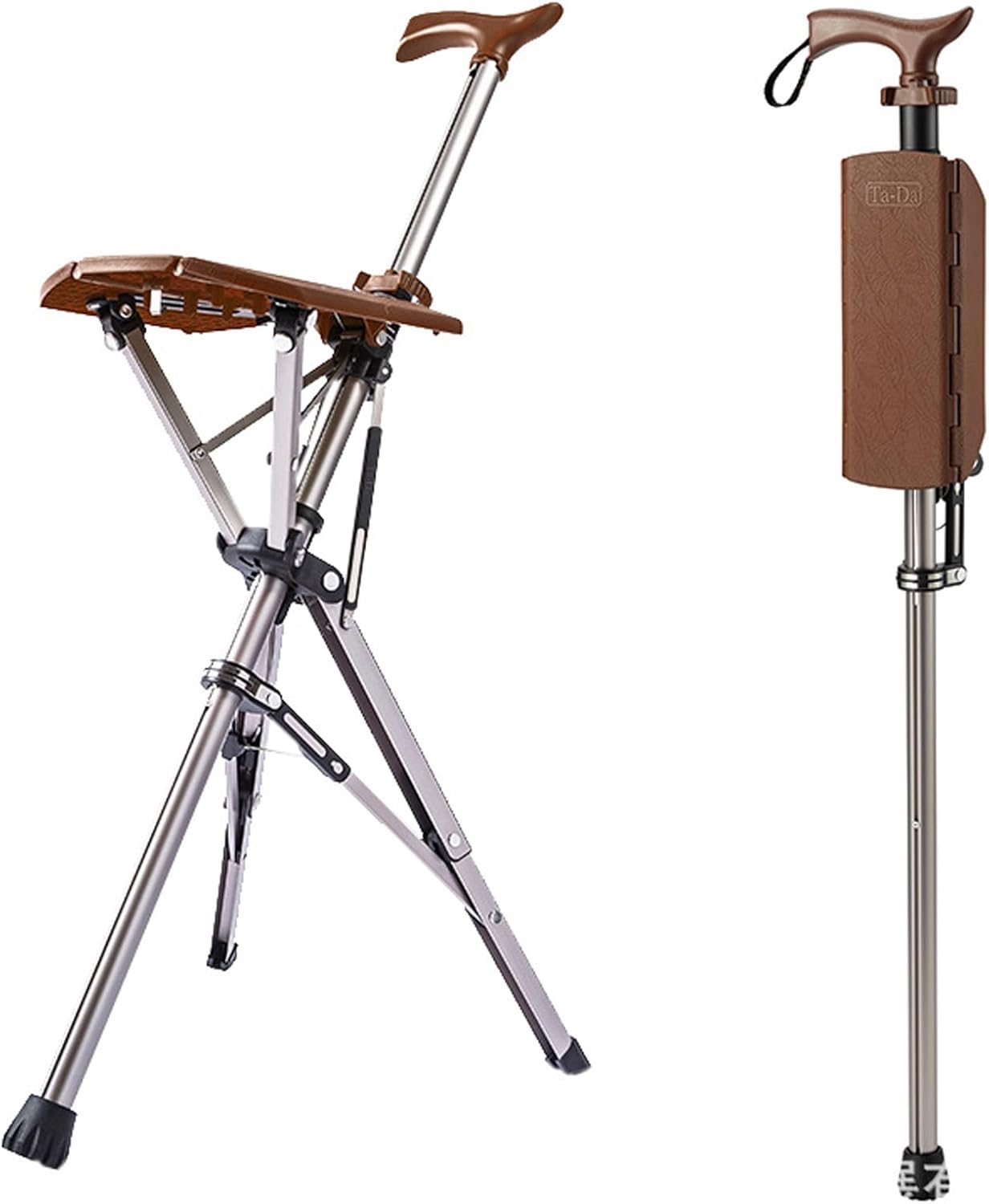 シート付き杖 ステッキチェア 杖 椅子になる杖 移動補助 高齢者用杖