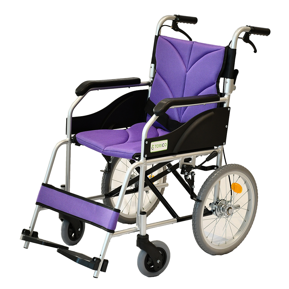 車椅子 介助式 軽量 コンパクト ノーパンクタイヤ スタンダード 車いす