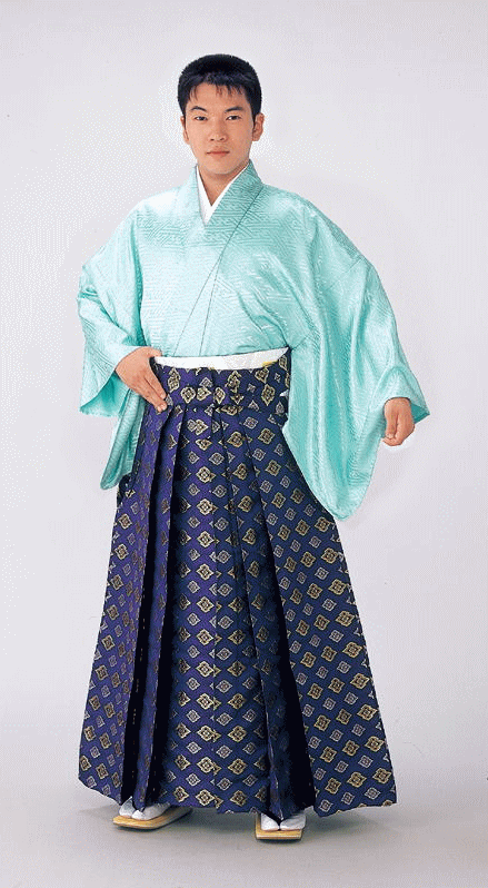 金襴袴（納期約35日） メンズ レディース 馬乗り はかま 成人式 踊り