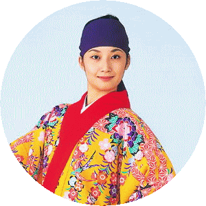 鉢巻 踊り 小道具 琉球 舞踊 衣装 紫 沖縄 衣裳 長巾 はちまき 小物