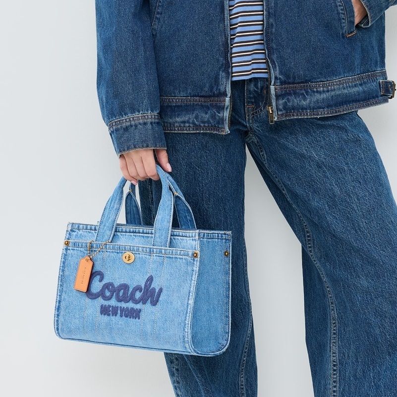 COACH（コーチ） デニムバッグ 2025春新作 CR659 トートバッグ