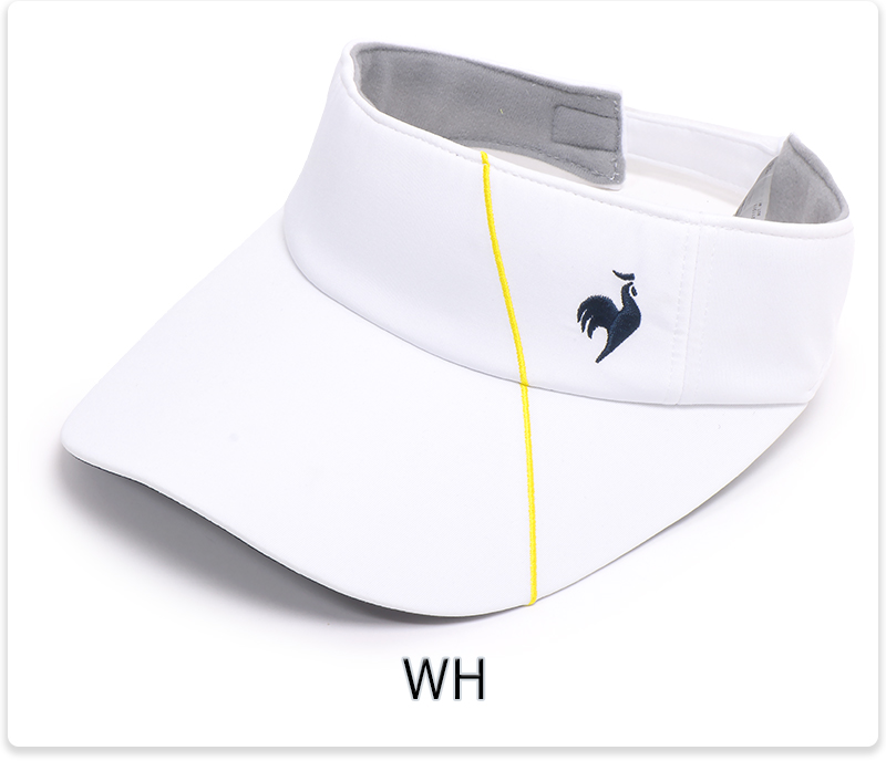 le coq sportif（ルコックスポルティフ） サンバイザー(ヒサシ11cm