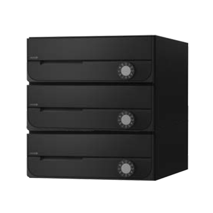 Nasta（ナスタ） KS-MB3202PU-3L 前入れ前出し 集合用ポスト D-ALL