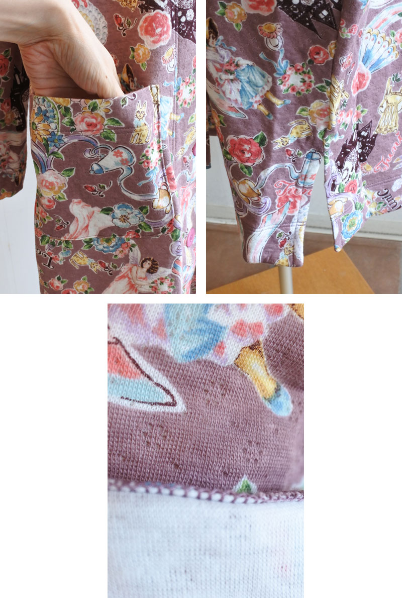 チュニック 30％OFF TUNIC 鴨居羊子 ロングガウン キャットキルト お城