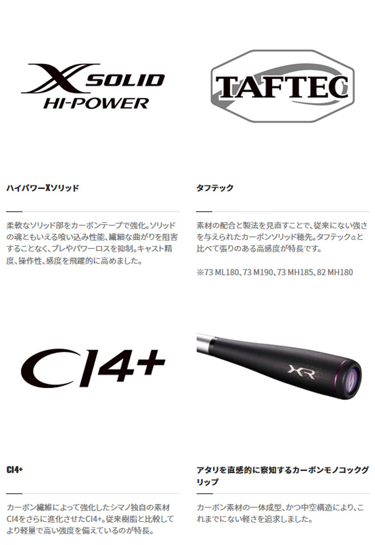 シマノ（SHIMANO） サーベルマスター XR テンヤ 82 MH180/RIGHT 202840