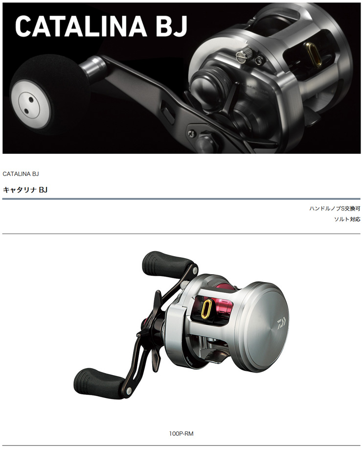 DAIWA（ダイワ） 【ベイトリール】キャタリナ BJ 100SH 020695 ベイト