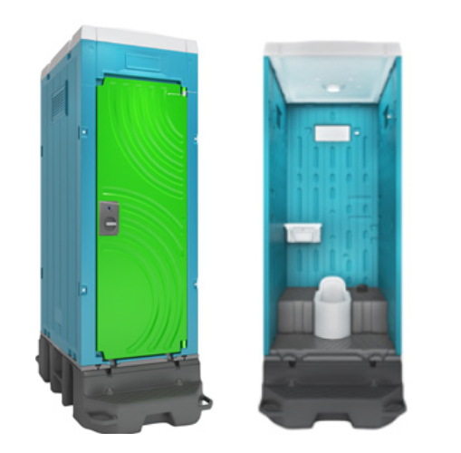 日野屋 日野興業】PE製 仮設トイレ ポンプ式簡易水洗タイプ 和式 樹脂