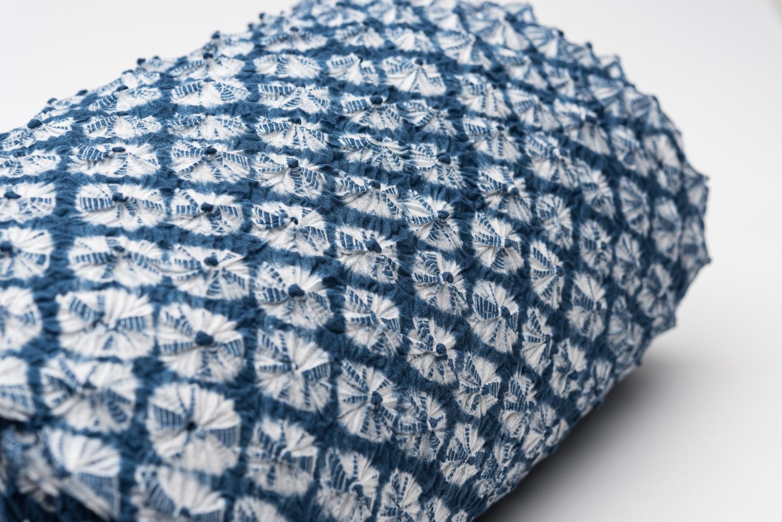 未仕立て商品】花しぼり 有松絞り 蜘蛛絞り : 新品・リユース着物の