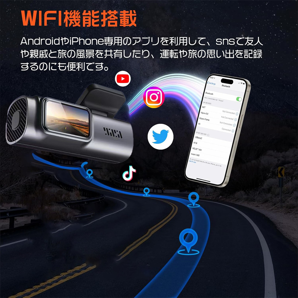 NEW】ドライブレコーダー 前後 ドラレコ 車載カメラ 2カメラ 高画質 G