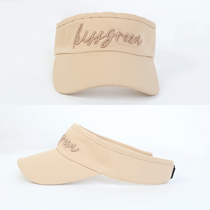 KISS ON THE GREEN（キスオンザグリーン） ゴルフ サンバイザー