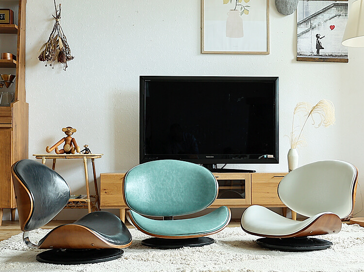 360度回転式ローラウンドチェアー KNOX（ノックス）66 回転式 椅子