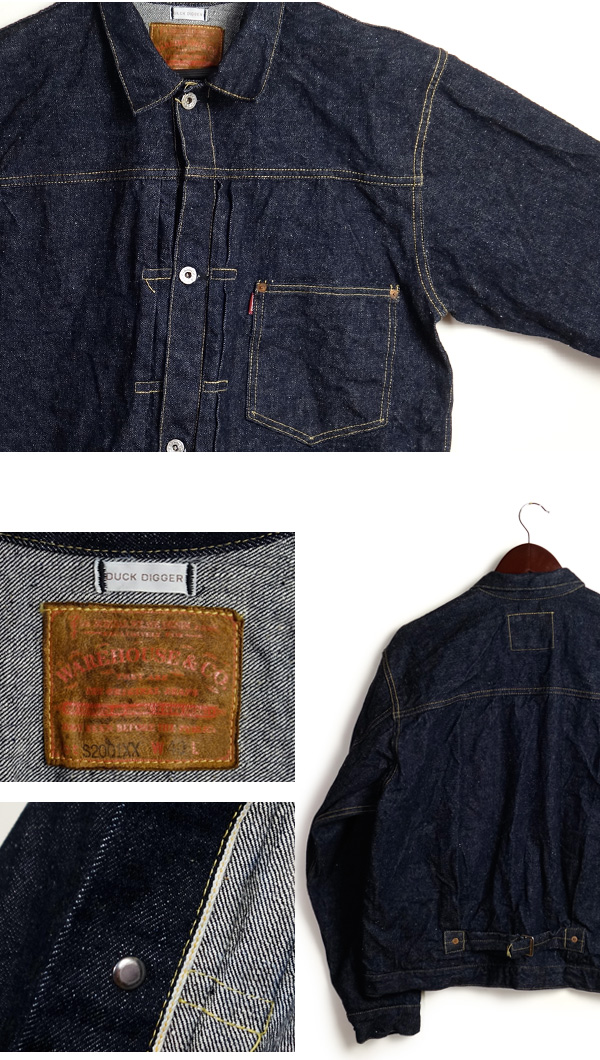 WAREHOUSE ウエアハウス DUCK DIGGER ダックディガー 1st タイプ