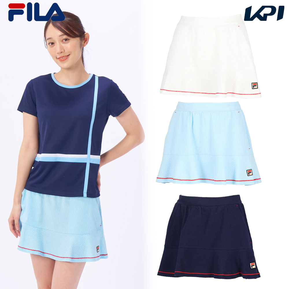 FILA（フィラ） テニスウェア レディース スコート VL2850 2024SS