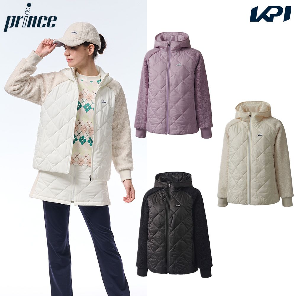 Prince（プリンス） テニスウェア レディース ハイブリッドジャケット