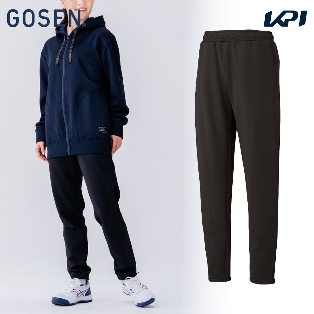 GOSEN（ゴーセン） テニスウェア ユニセックス 裏起毛ストレッチパンツ