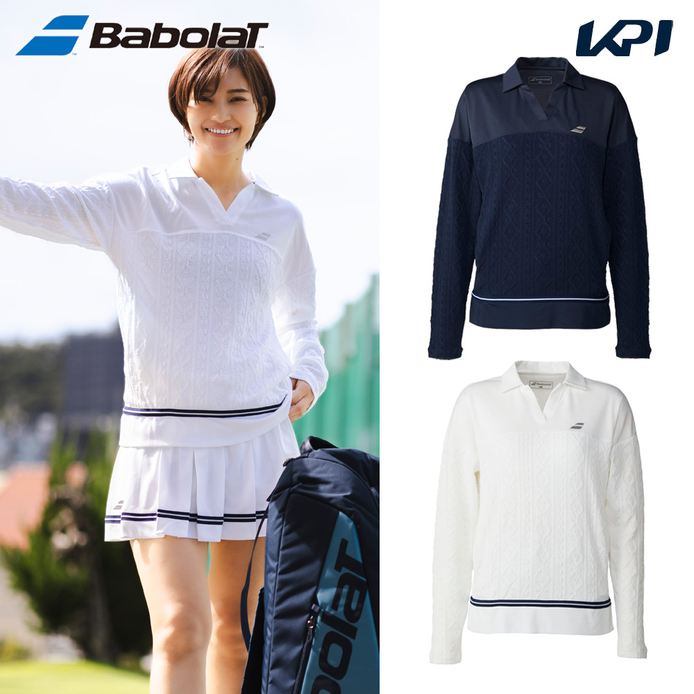 Babolat（バボラ） テニスウェア レディース PURE LONG SLEEVE SHIRT