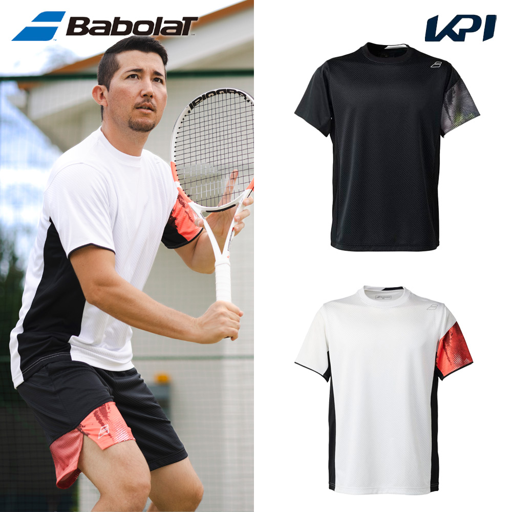 Babolat（バボラ） テニスウェア ユニセックス PURE SHORT SLEEVE