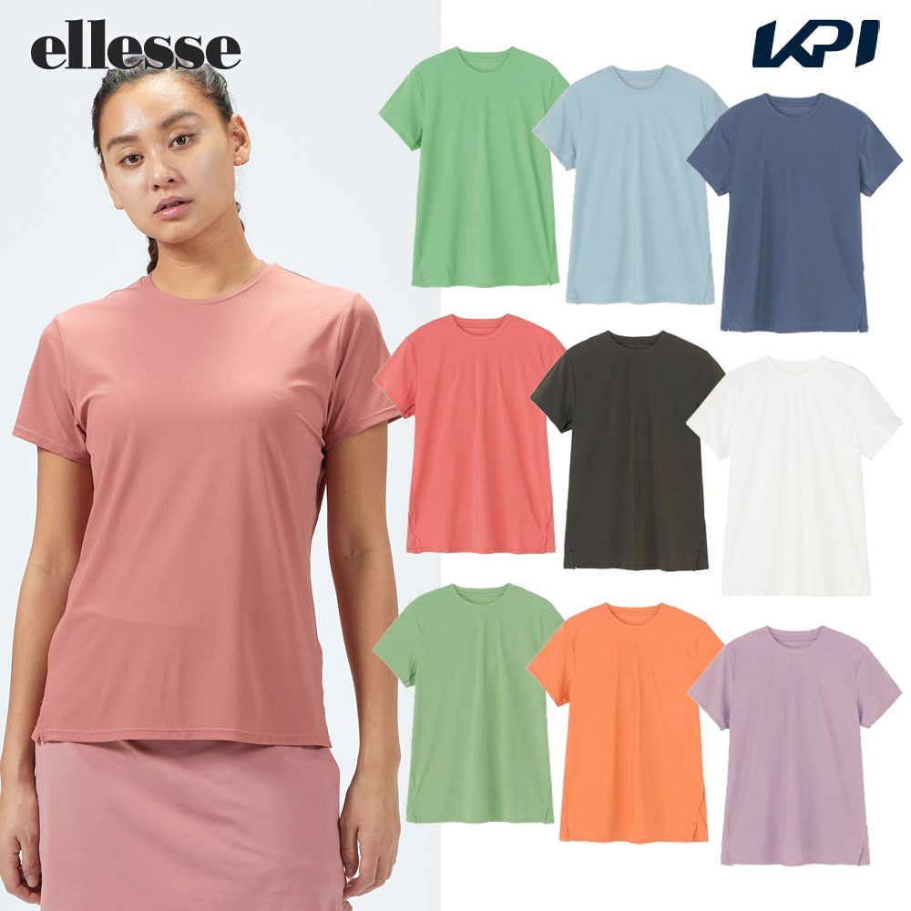 ellesseテニスTシャツ＆ハーフパンツ＆帽子＆リストバンドセット新品未