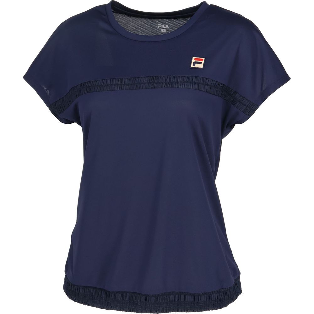 FILA（フィラ） テニスウェア レディース ゲームシャツ EL0049 2025SS