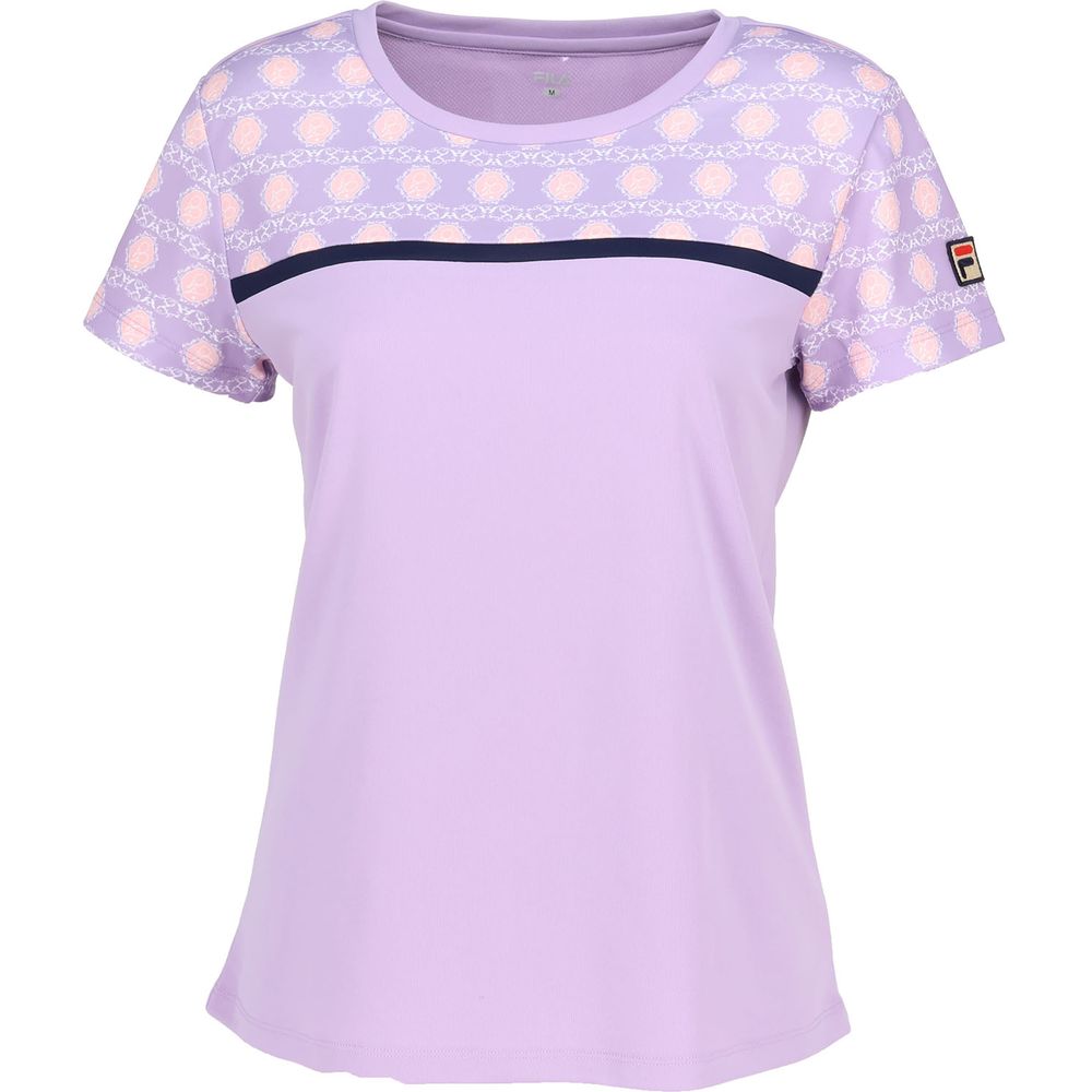 FILA テニスウェア 紫 Lサイズ上下 インナーつき FILA テニスウェア 紫