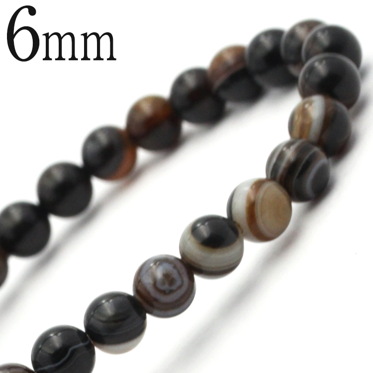 Lucky365 パワーストーン ブレスレット ビーズ 選べる28種 お試し 6mm