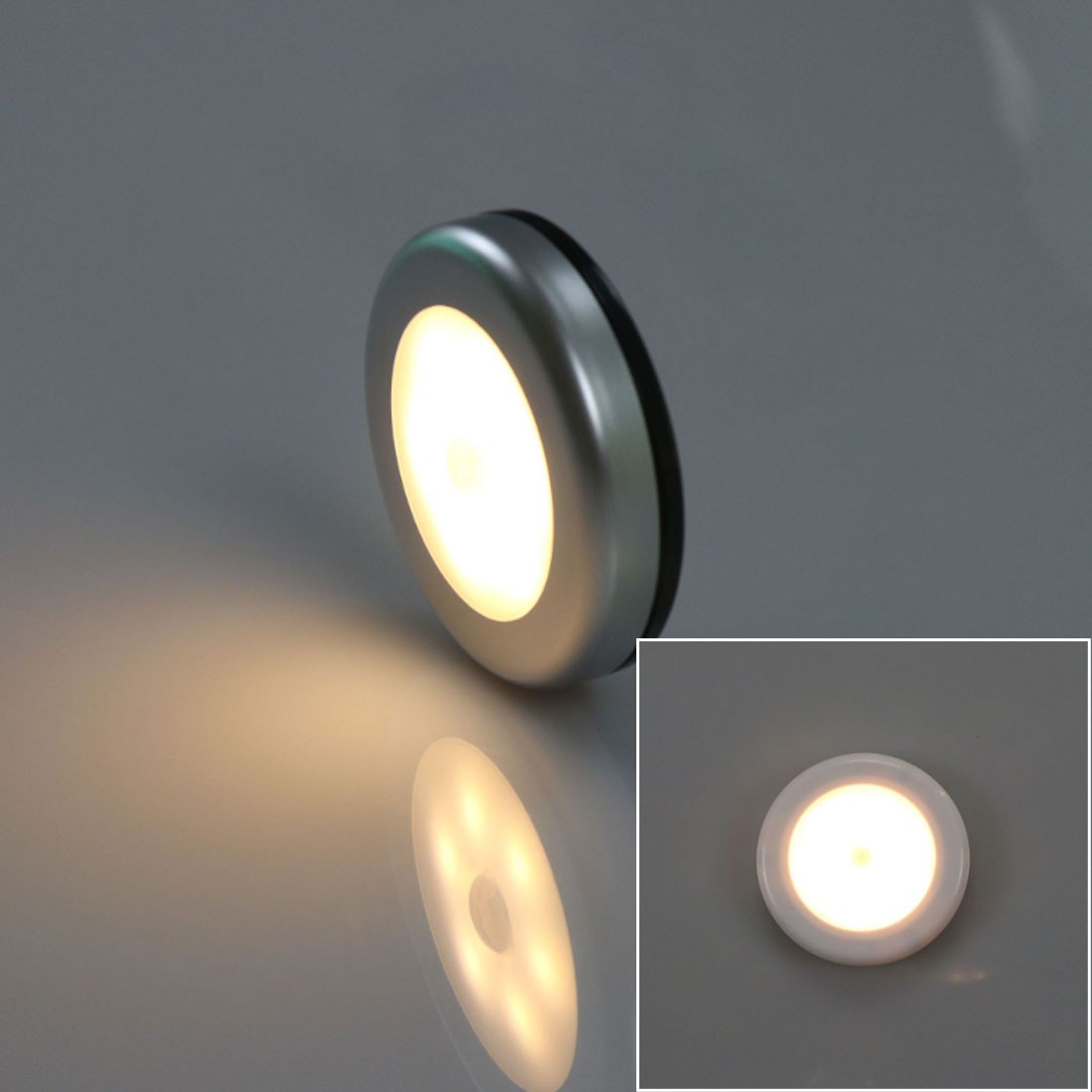 人感センサーライト 4個セット LED 自動点灯 センサーライト 電池式