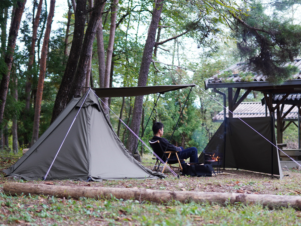 FUTURE FOX 陣幕 高さ120cm ロープなしで自立 TC素材 ウインド