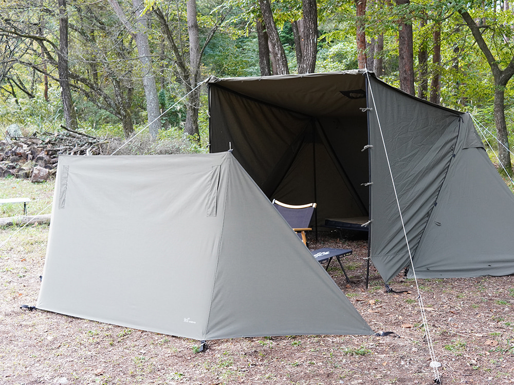 FUTURE FOX 陣幕 高さ120cm ロープなしで自立 TC素材 ウインド