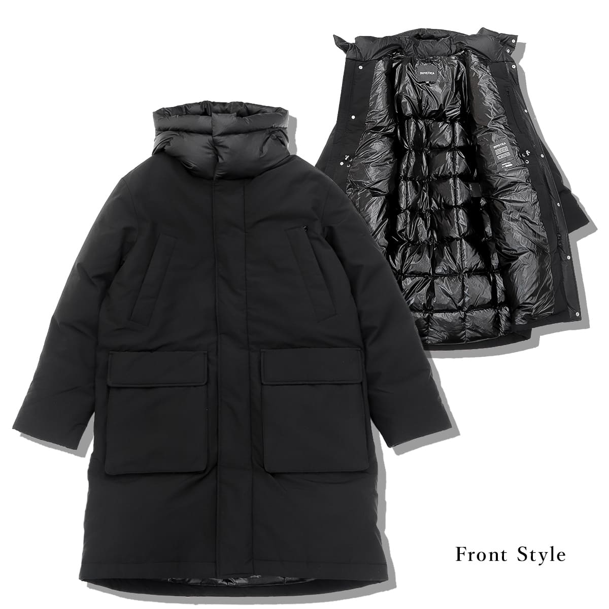 デュベティカ ダウン メンズ ダウンジャケット MEGREZ BKS ブラック