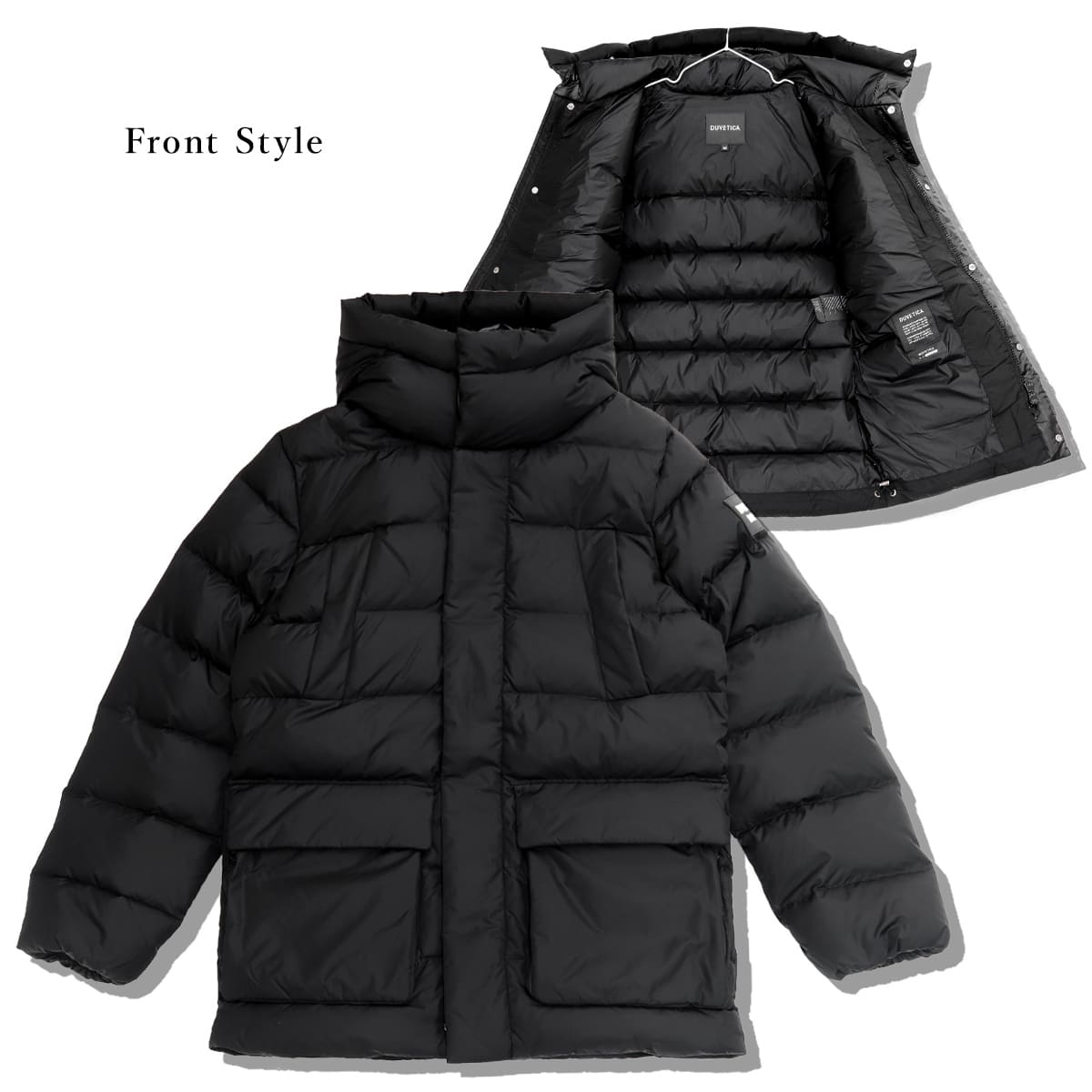 デュベティカ ダウン メンズ BIXIO ビクシオ ブラック BKS DUVETICA