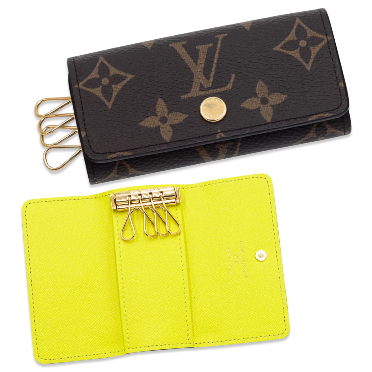 LOUIS VUITTON ルイヴィトン キーケース ミュルティクレ4 モノグラム