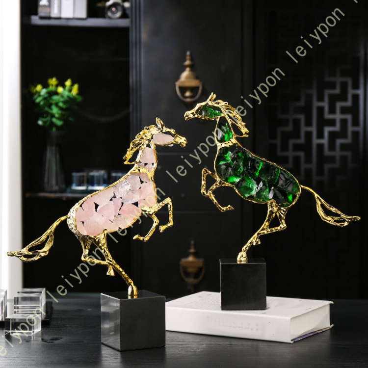 置物 オブジェ 馬の置物 動物 干支 金運 開運 風水グッズ 仕事運アップ