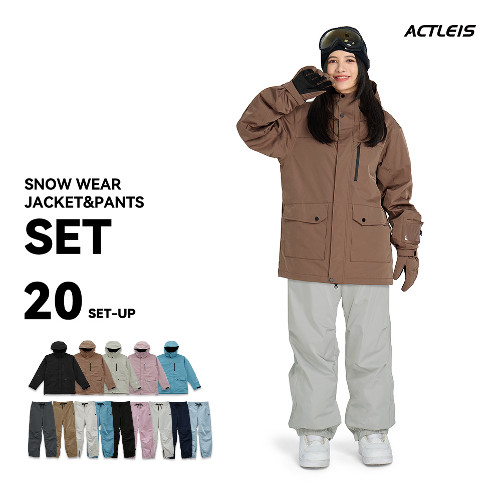 ACTLEIS（アクレイス） スノーボードウェア スキーウェア レディース