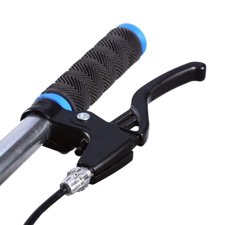 自転車用ブレーキレバー ブラック 左右セット 軽量アルミ合金製 耐久性