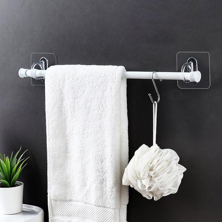 壁掛けフック 10個セット お風呂ラック 浴室 バスルームラック 透明